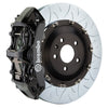 Brembo 1N3.9093A1 Brembo 25+ fits BMW X3 30 xDrive (G45) Front GT BBK 6 Piston Cast 380x34 2pc Rotor Slotted Type-3 - Black