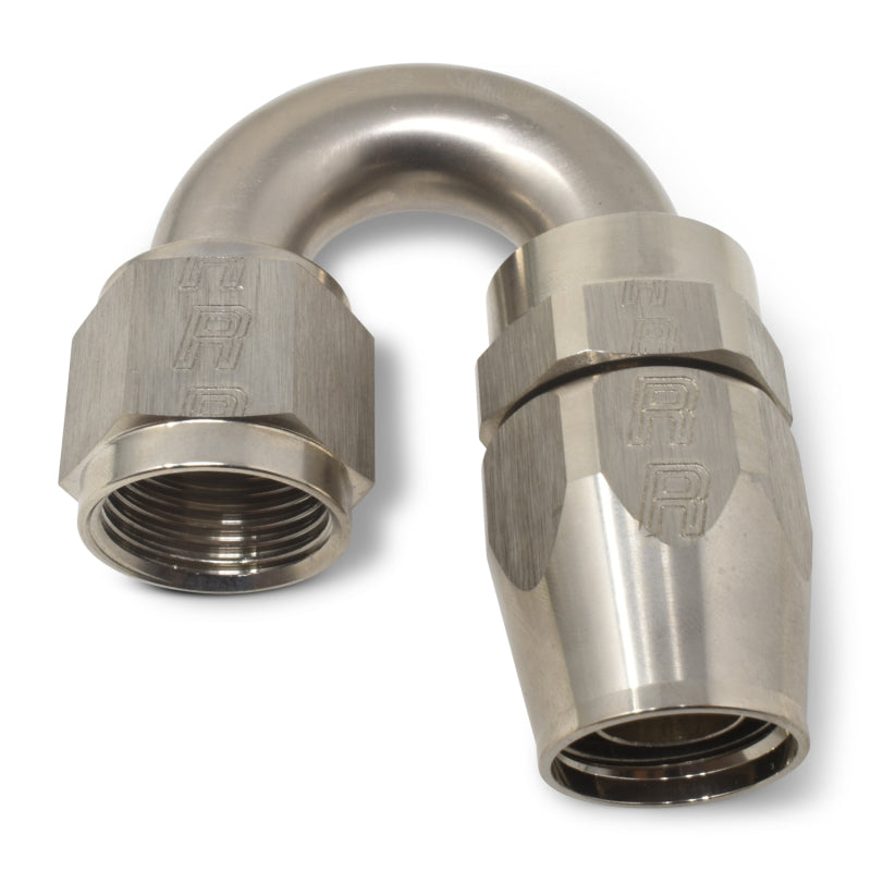 Russell 613521 Performance -10 AN Endura 180 Degree Full Flow Swivel Hose End (With 15/16in Radius)