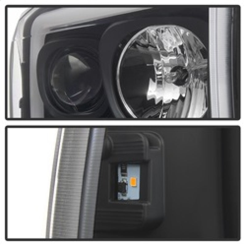 Spyder 5084491 fits Ford 99-04 F250 Super Duty Projector Headlights - Light Bar