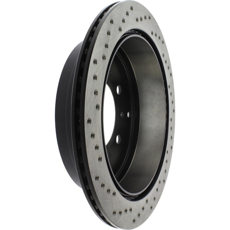 Stoptech 128.44157CL Drilled SportStop Cryo Rotor - Left