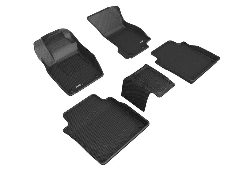 3D MAXpider L1AD05001509 23-24 fits Ford F-250 Supercab Kagu Black R1 R2