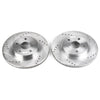 PowerStop fits Toyota 96-00 RAV4 Front Evolution Drilled & Slotted Rotors - Pair