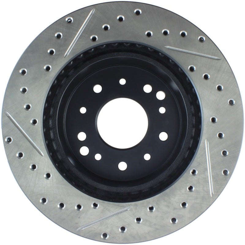 Stoptech 127.62007L Slotted & Drilled Sport Brake Rotor