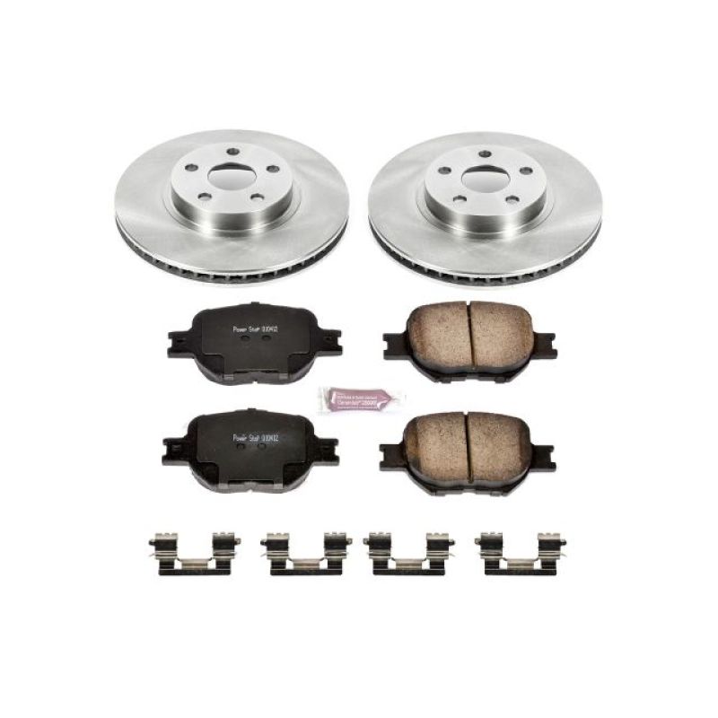 PowerStop KOE2313 fits Scion 05-10 tC Front Autospecialty Brake Kit
