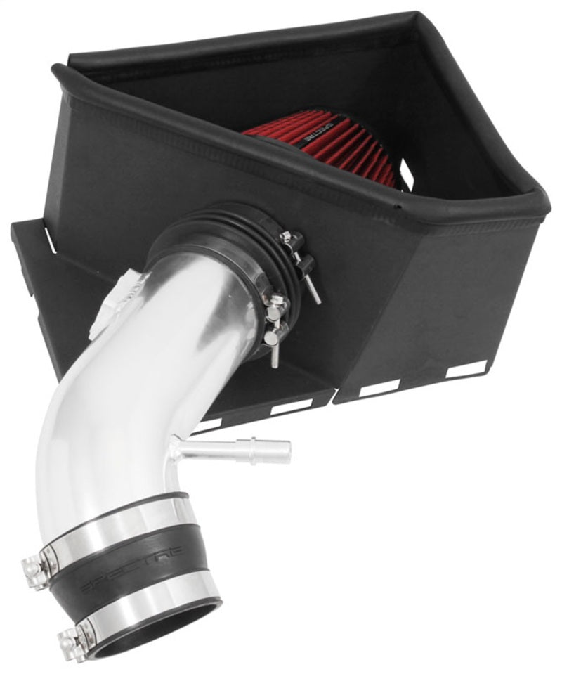 Spectre 9052 14-18 fits RAM 2500/3500 6.4L Air Intake Kit - Polished w/Red Filter