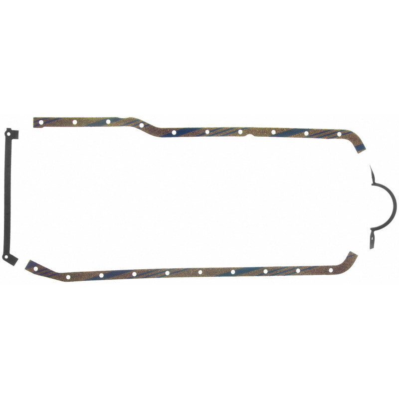 Fel-Pro OS30126C1 fits Chevrolet Nova OS 30126 C-1 Engine Oil Pan Gasket Set 24 Bolt Hole Multi Piece Gasket