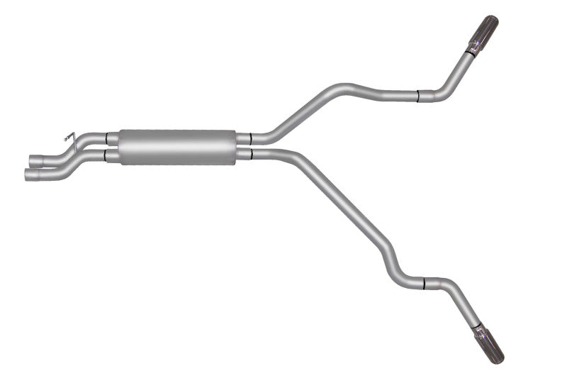 Gibson 5009 fits Chevrolet 02-05 Silverado 2500 HD Base 6.0L 2.5in Cat-Back Dua