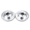 PowerStop fits Mazda 86-91 RX-7 Front Evolution Drilled & Slotted Rotors - Pair