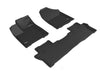 3D MAXpider 2022 fits Honda Civic Kagu Second Row Floormat - Black (No Rear USB