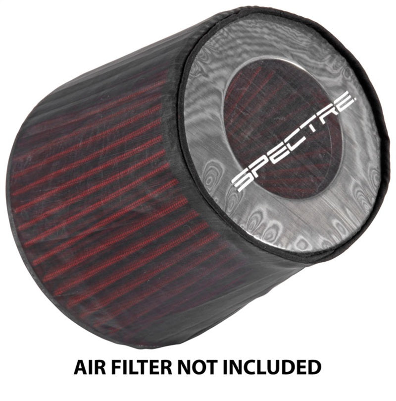 Spectre 8131DK Universal Pre-Filter Wrap 6in. x 6.125in. - Black