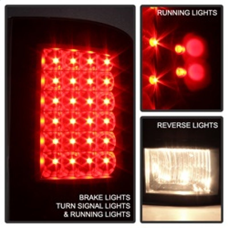 9025617 Xtune fits Dodge 09-14 Ram 1500 LED Tail Lights Incandescent Model Onl