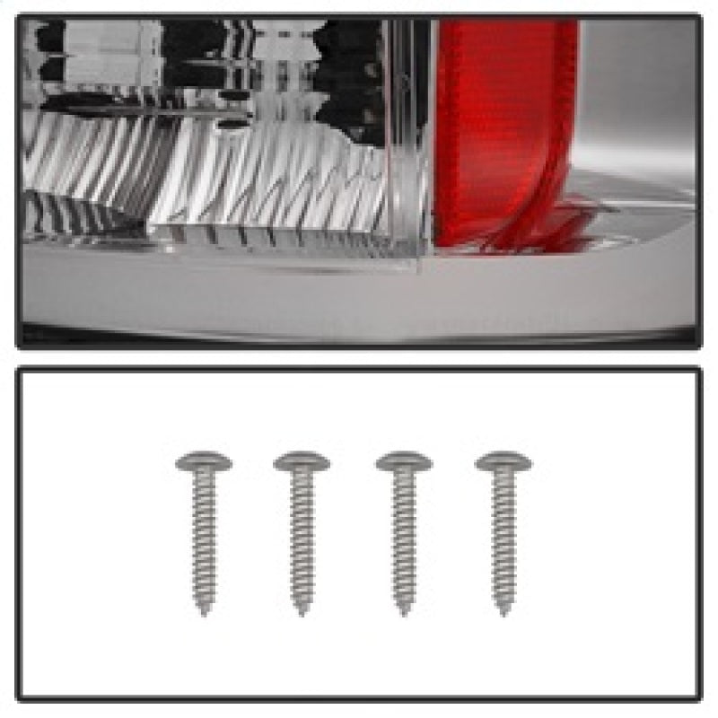 Spyder 5002624 fits Dodge 07-08 Ram 1500/Ram 07-09 2500/3500 LED Tail Lights Ch