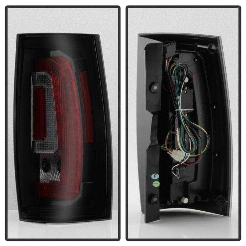Spyder 5083425 fits Chevy 07-14 Suburban V2 - LED Tail Lights - Black Smoke ALT