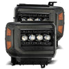 AlphaRex 880616 fits GMC 14-18 Sierra NOVA LED Proj Headlights Plnk Style Alpha
