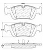 Stoptech 305.0558 Street Select Brake Pads - Rear