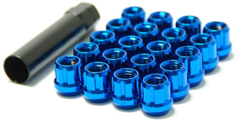 Wheel Mate 31886U Muteki Open End Lug Nuts - Blue 12x1.50