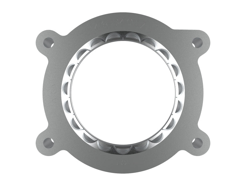 AFE 46-34017 ette C8 Silver Bullet Aluminum Throttle Body Spacer Works w/ Facto