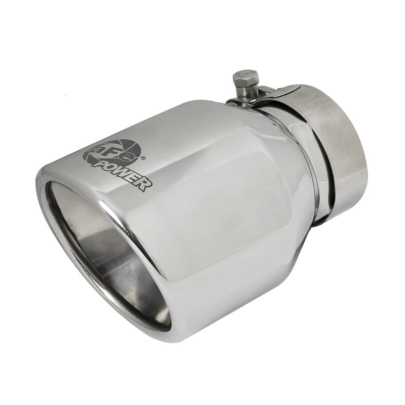 AFE 49-36347-P rce XP 3in to 2.5in 304 SS Cat-Back Exhaust w/ Polished Tips 14-