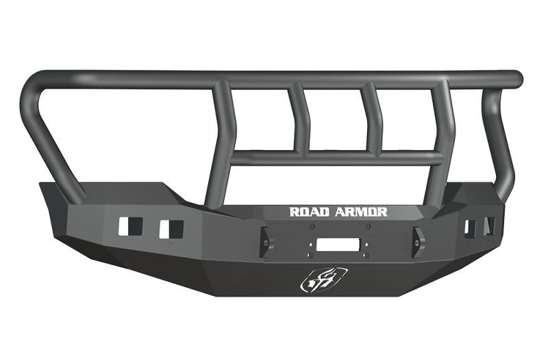 Road Armor 611R2B 11-16 fits Ford F-250 Stealth Front Winch Bumper w/fits Titan II Standard Flare - Tex Blk