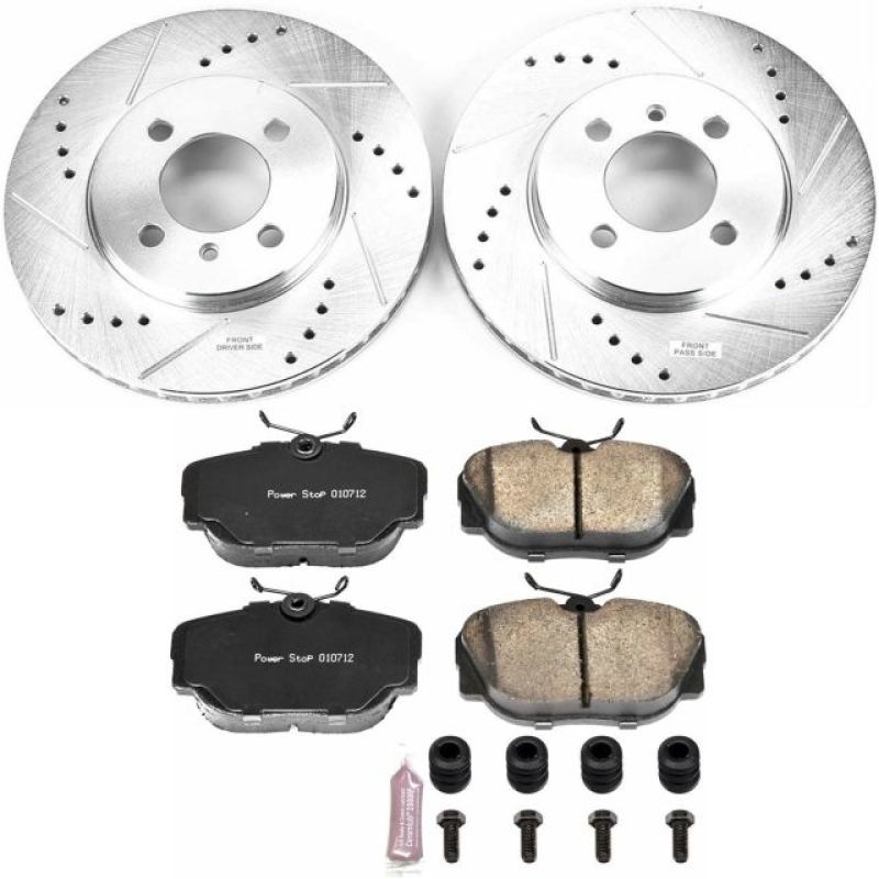 PowerStop K3008 fits BMW 91-92 318i Front Z23 Evolution Sport Brake Kit
