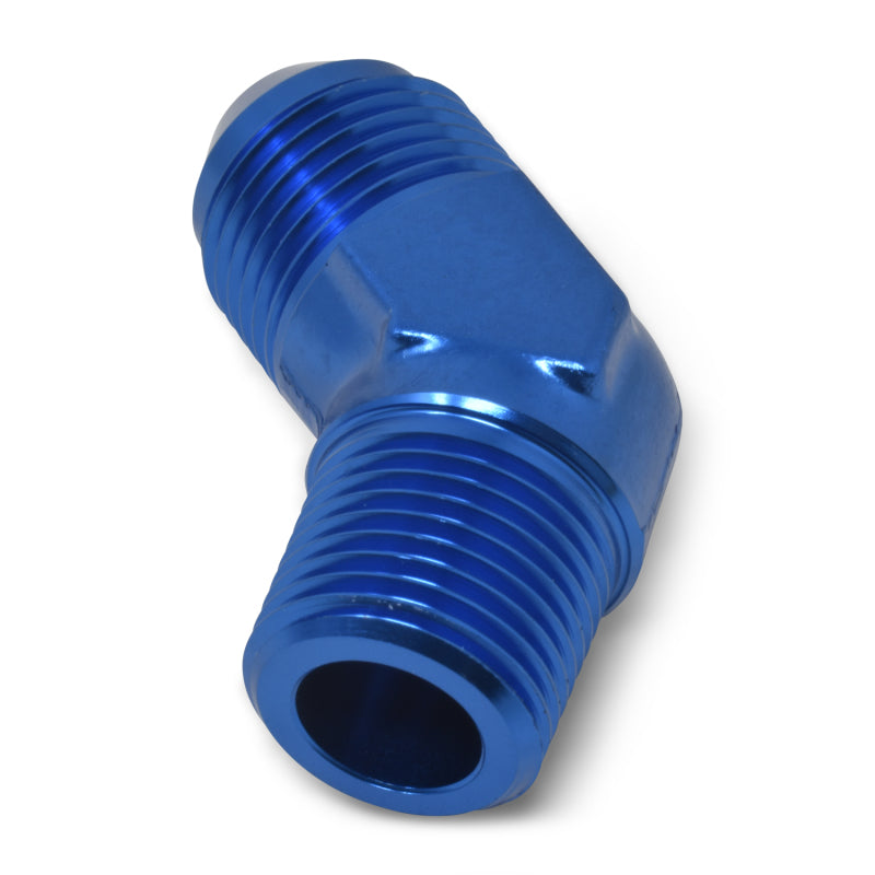 Russell 660940 Performance -4 AN to 1/8in NPT 45 Degree Flare to Pipe Adapter