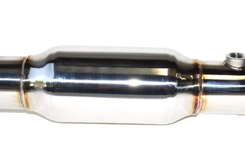 Invidia HS09MEXDPC 08-15 fits Mitsubishi Evolution X High Flow Cat Downpipe & Test Pipe (One Piece)