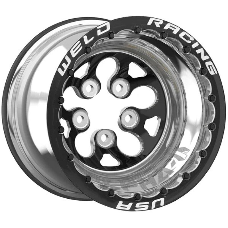Weld 83XP514414MP Alpha Pro 15x14 / 5x5 BP / 2in BS Polish CTR Polish MT Whee
