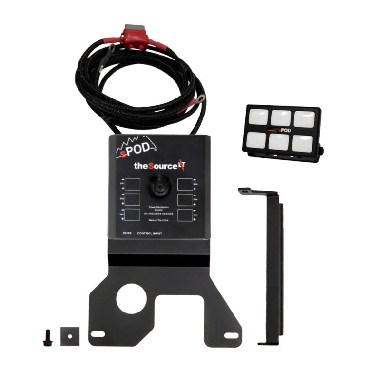SPOD 873170 fits Jeep JL V8 Universal SourceLT w/ Mini6