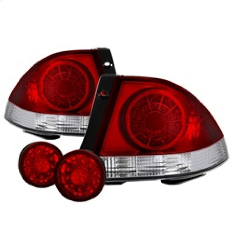 Spyder 5085061 fits Lexus 01-03 IS300 LED Tail Lights - Red Clear ALT-YD-LIS300