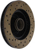 Stoptech 127.62000L Slotted & Drilled Sport Brake Rotor