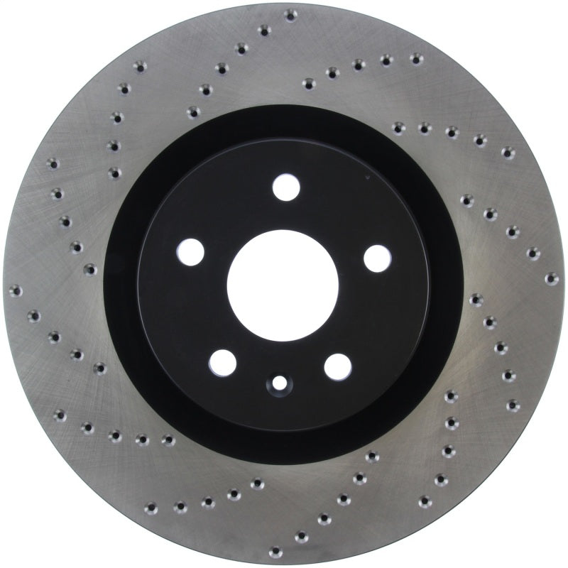 Stoptech 128.62124R Drilled Sport Brake Rotor
