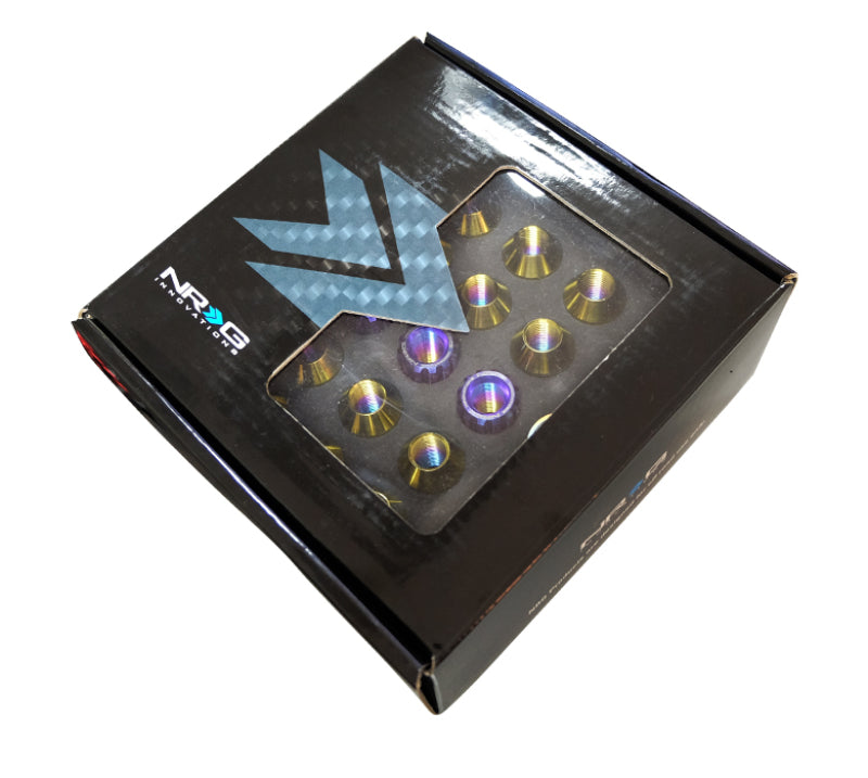 NRG LN-T200MC-21 LN-T200MC-21 200 Series M12 X 1.5 Titanium Lug Nut Set - 21 Pc