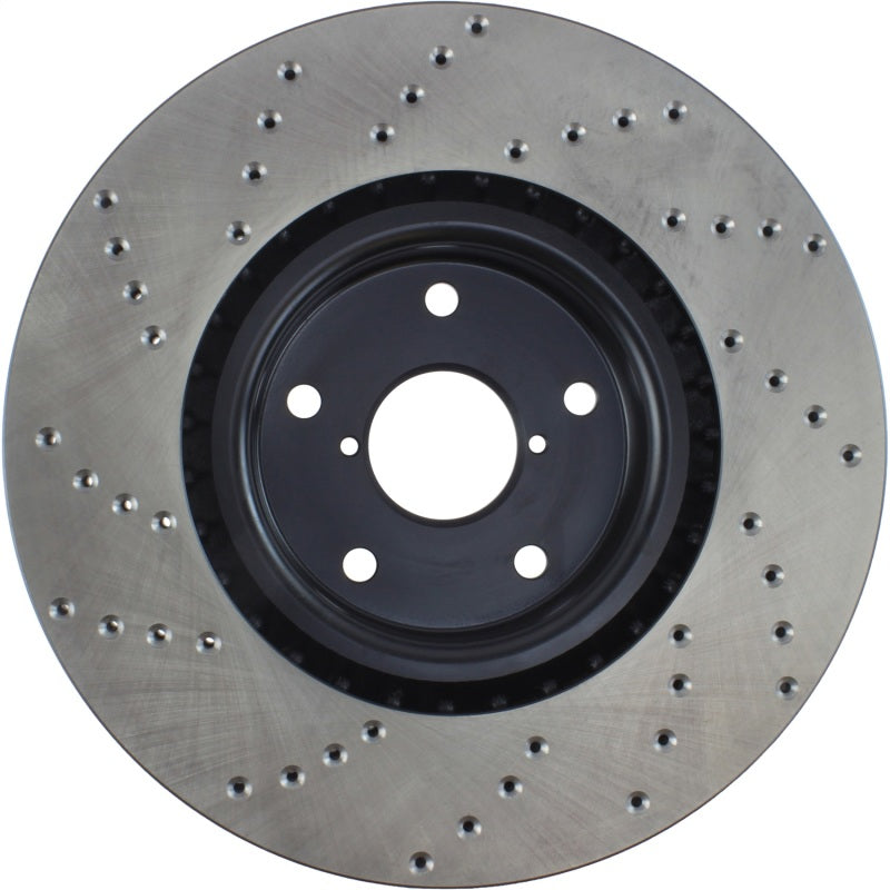 Stoptech 128.47022CL 05-17 Subaru WRX Cryo Drilled Sport Left Front Rotor