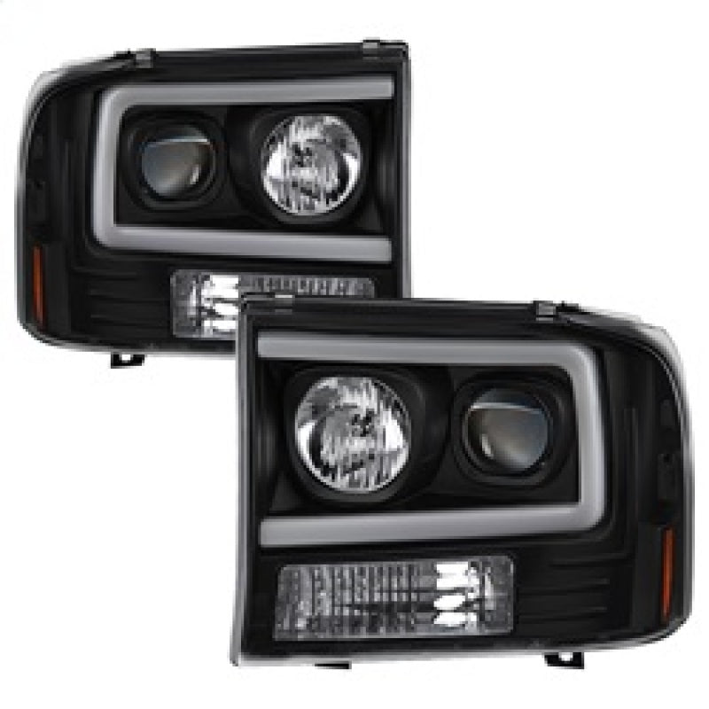 Spyder 5084491 fits Ford 99-04 F250 Super Duty Projector Headlights - Light Bar