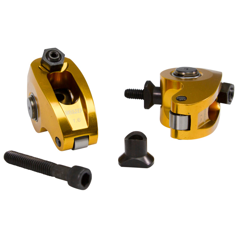 COMP Cams 19052-16 Alum Ped MT Rocker Arms fits Ford S
