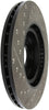 Stoptech 127.40057L 02-06 fits Acura RSX Type S / 06-09 Honda Civic Si Slotted & Drilled Left Front Rotor