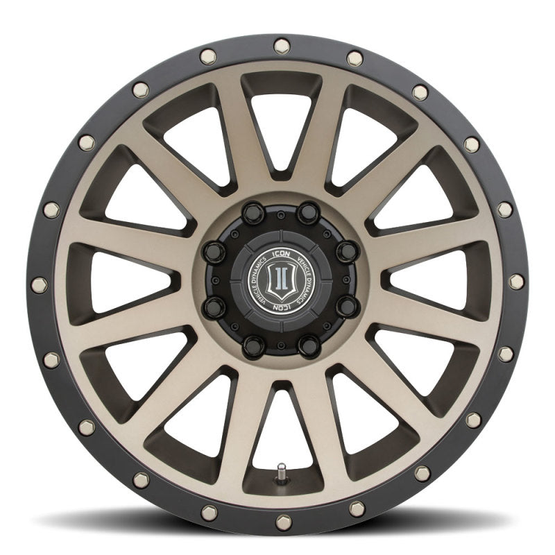 ICON 2020108947BR Compression 20x10 8x180 -19mm Offset 4.75in BS 124.2mm Bore Bronze Wheel