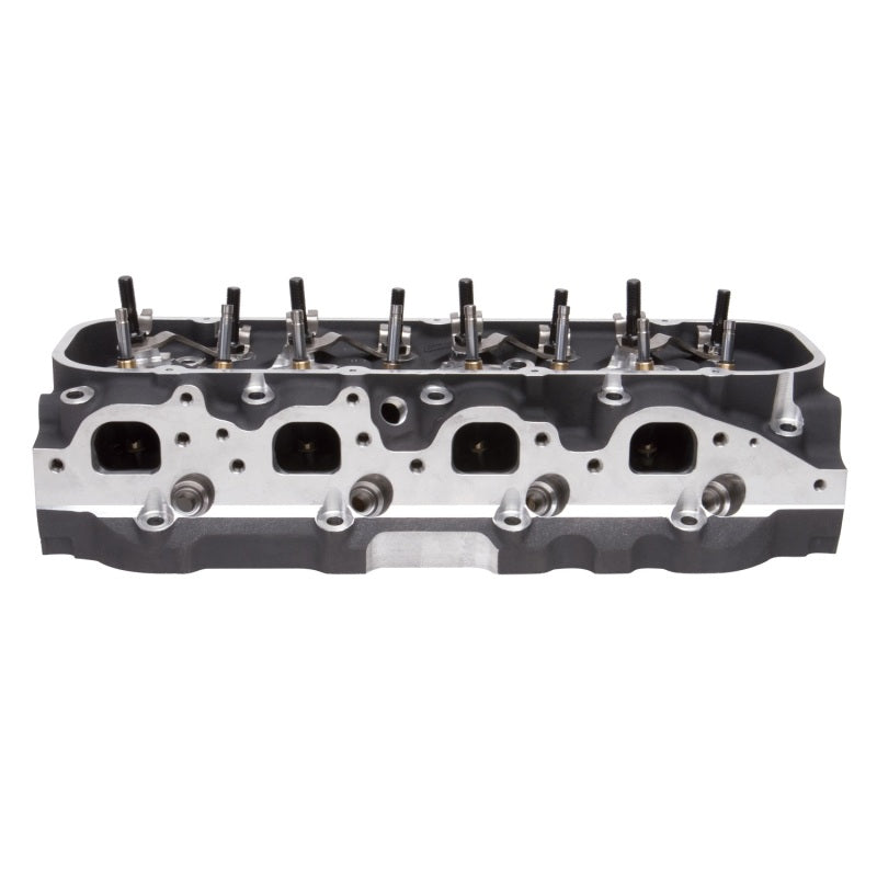 Edelbrock 61559 Single Marine BBC Rect Port Head w/ Valves