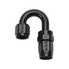 Russell 613505 Performance -6 AN Black 180 Degree Full Flow Swivel Hose End