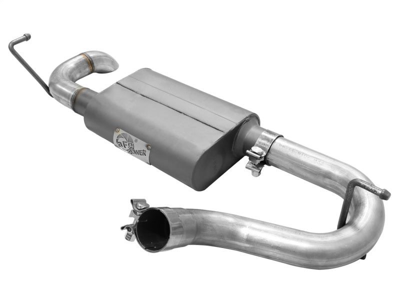 AFE 49-08046 on Exhaust System Axle Back Aluminized Hi-Tuck 07-17 fits Jeep Wra