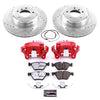PowerStop KC5691 26 09 fits BMW Z4 Front Z26 Street Warrior Brake Kit w/Calipers