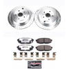 PowerStop K4645 26 06 fits Subaru B9 Tribeca Rear Z26 Street Warrior Brake Kit