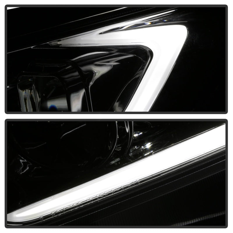 xTune 9042225 09-14 fits Acura TSX Projector Headlights - Light Bar DRL - Chrom