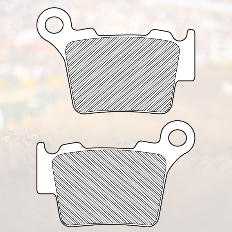 Renthal BP-108 fits BMW/Gas Gas/Husaberg/Husq/KTM Rear Works Brake Pads