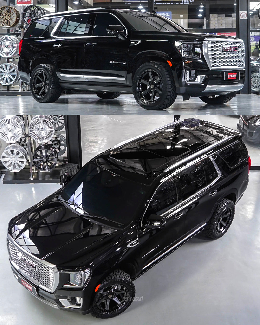4PLAY 4P63-20100-6D55-18BBT Gen3 20x10 6x135mm & 6x5.5" -18et in Brushed Black