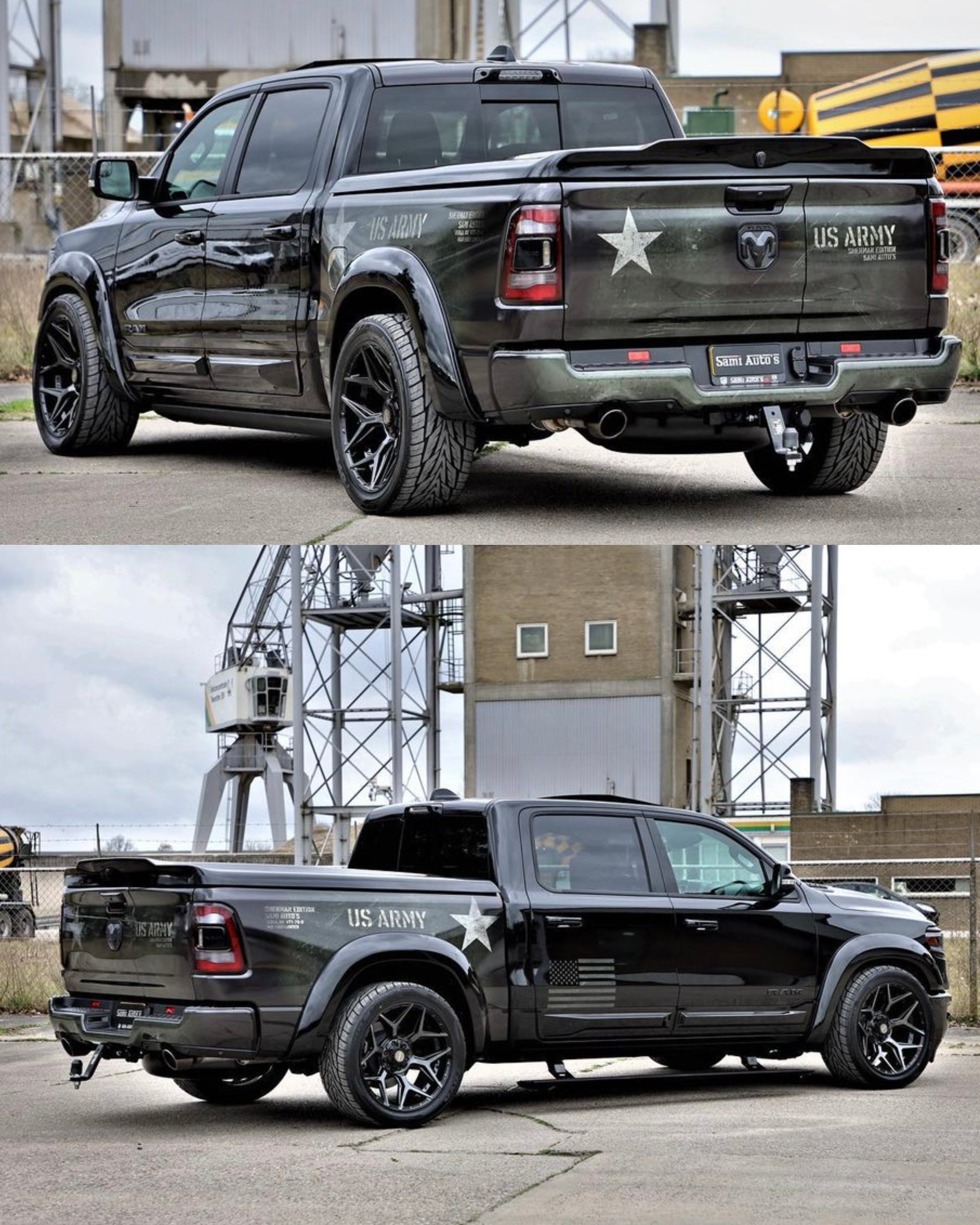 4PLAY 4P06-20100-6D55-18BBT Gen3 20x10 6x135mm & 6x5.5" -18et in Brushed Black