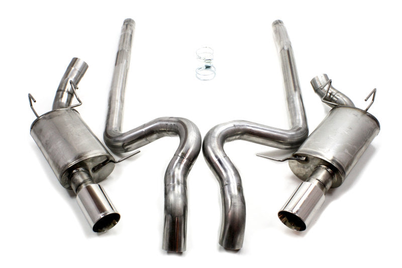 JBA 40-2644 11-14 fits Ford Mustang GT/GT500 5.0L/5.4L/5.8L 409SS Dual Rear Exit Cat-Back Exhaust