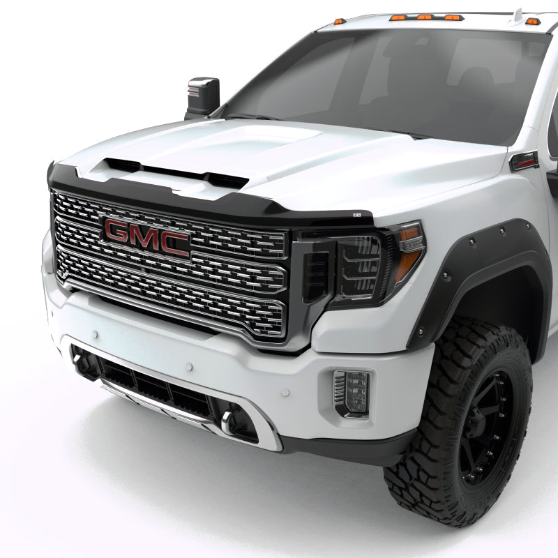 EGR 20+ GMC Sierra Superguard Hood Shield - Dark Smoke