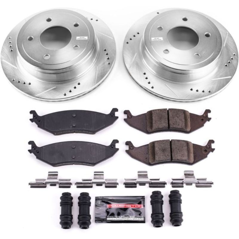 PowerStop K4579 fits Ford 04-06 E-150 Rear Z23 Evolution Sport Brake Kit