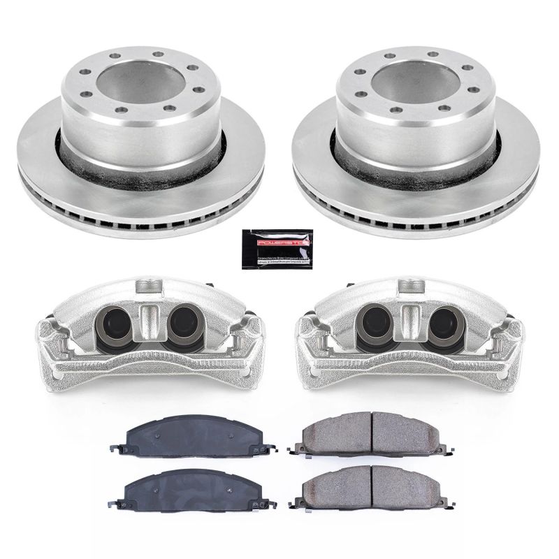 Power Stop KCOE5487A 11-12 fits Ram 3500 Rear Autospecialty Kit w/Cals